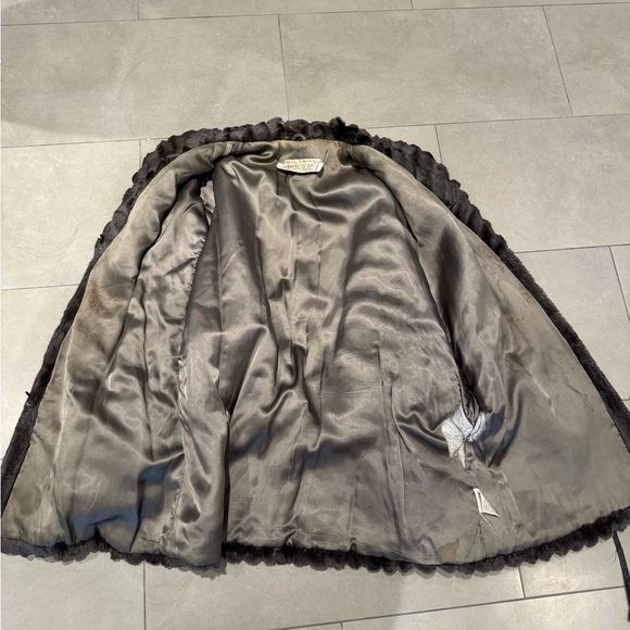 Genuine Rabbit Fur Coat - Picture 7 of 9